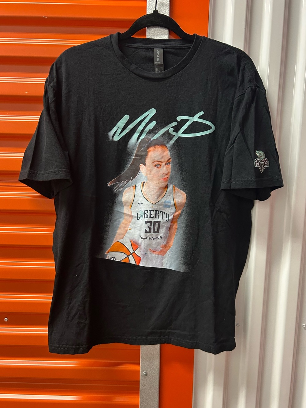 Breanna Stewart New York Liberty 2023 WNBA MVP T-Shirt Stadium Essentials Black